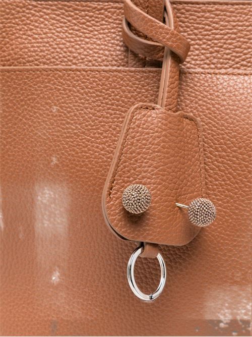 Borsa donna tote in pelle cognac Fabiana Filippi | BGD266A850M0021264